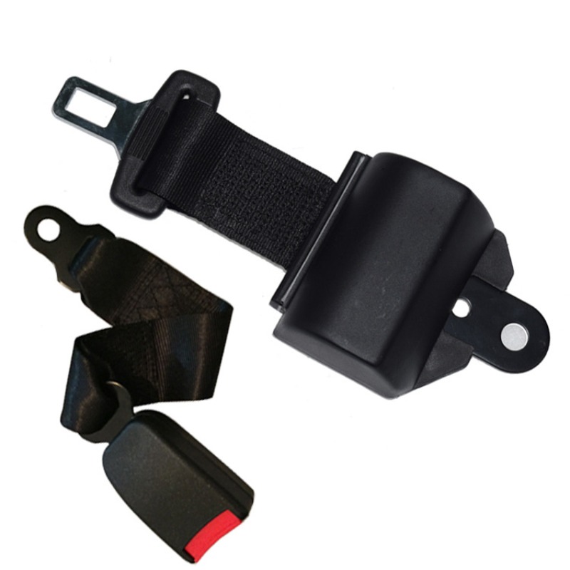 Swing Seat Belt - เข็มขัดนิรภัยแบบสองจุดล็อคอัตโนมัติ เข็มขัดนิรภัยแบบยืดหดได้สองจุด ปรับได้ และอุปกรณ์เสริมเข็มขัดนิรภัย