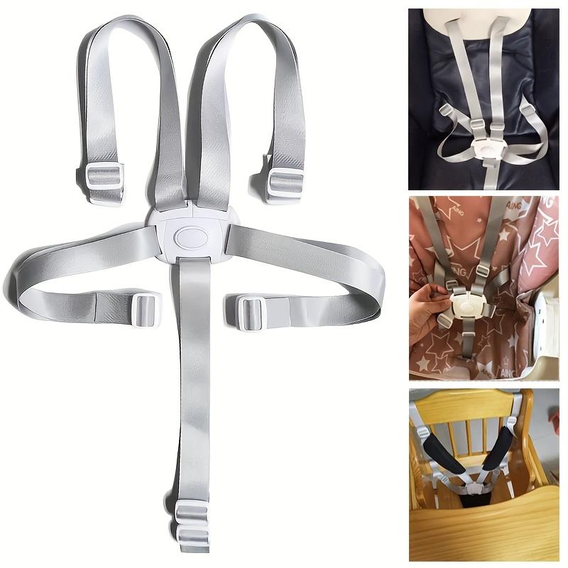 Swing Seat Belt - Universal Baby Safety Belt 3/5 จุดสําหรับเก้าอี้รับประทานอาหารรถที่นั่งให้อาหารเก้าอี้สูง