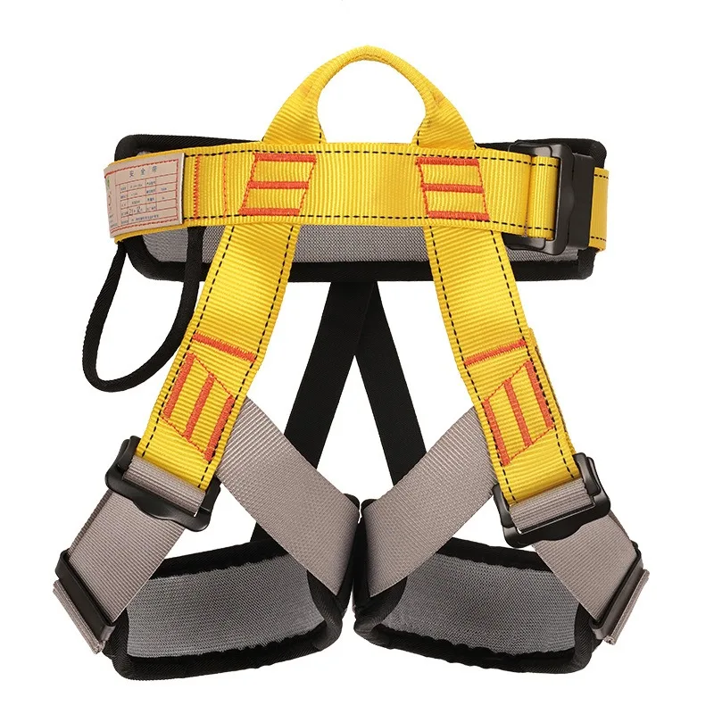 Kids Outdoor Climbing Equipment - เด็กสายรัดกลางแจ้งกีฬาปีนหน้าผาอุปกรณ์ป้องกันความปลอดภัยครึ่งตัวเอวสนับสนุนการอยู่รอดทางอากาศเครื่องมือภูเขา