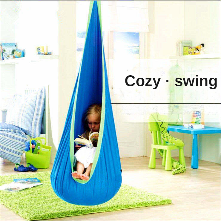 เก้าอี้แขวนสำหรับเด็กแบบพกพาเต - Kids Outdoor Hanging Chair บทวิจารณ์และราคา