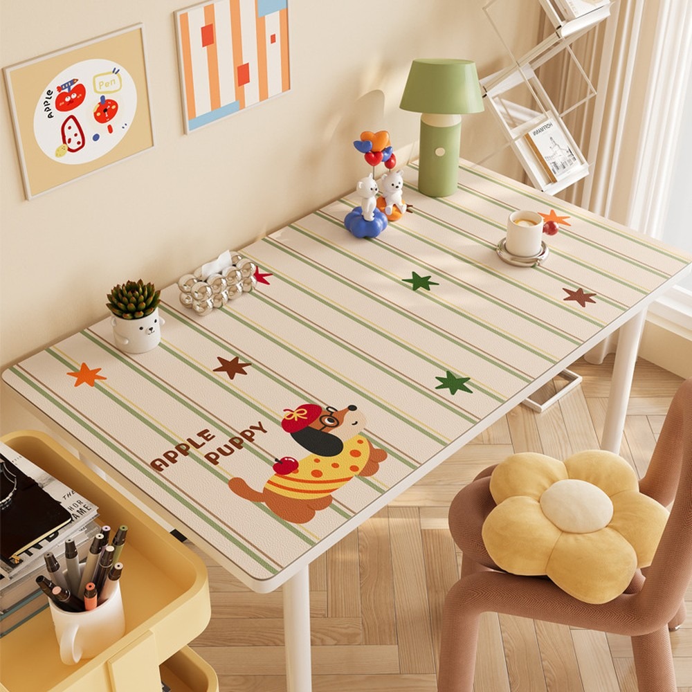 แผ่นรองโต๊ะหนังทรงสี่เหลี่ยมสำ - Kids Outdoor Mat Waterproof บทวิจารณ์และราคา