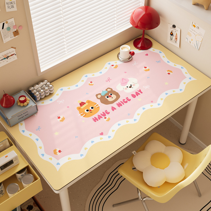 แผ่นรองโต๊ะหนังทรงสี่เหลี่ยมสำ - Kids Outdoor Mat Waterproof บทวิจารณ์และราคา
