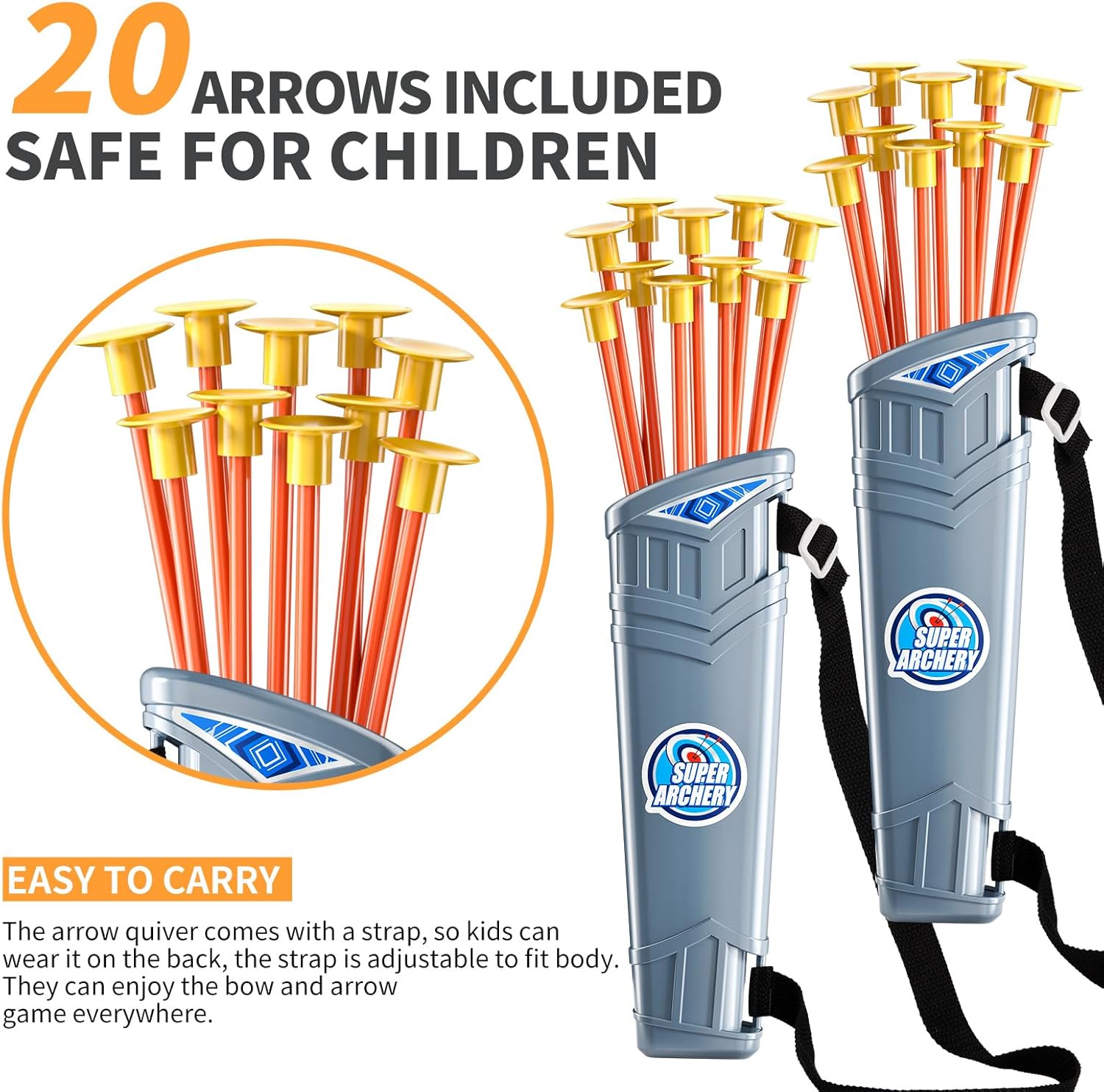 ชุดคันธนูและลูกศรสําหรับเด็ก - - Kids Outdoor Archery Set บทวิจารณ์และราคา