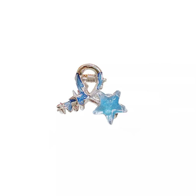 ที่หนีบผมสีฟ้ารูปดวงจันทร์ขนาด - Mini Trampoline Spring บทวิจารณ์และราคา