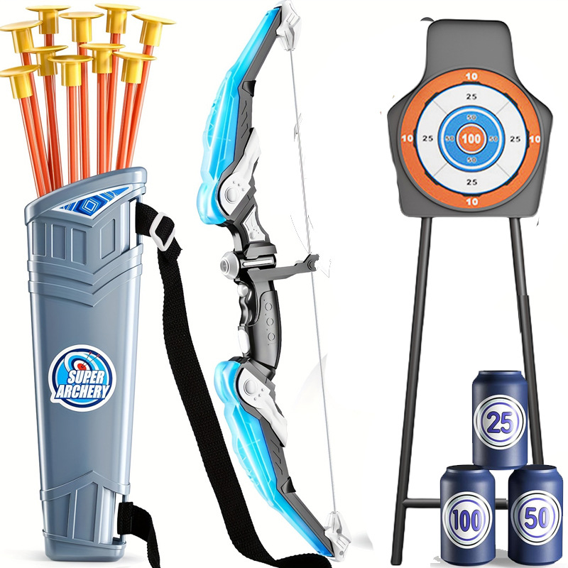 ชุดธนูและลูกศรของเล่นกีฬากลางแ - Kids Outdoor Archery Set บทวิจารณ์และราคา