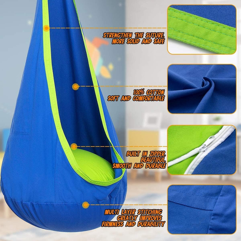 เก้าอี้ชิงช้าแบบแขวนสำหรับเด็ก - Kids Outdoor Hanging Chair บทวิจารณ์และราคา