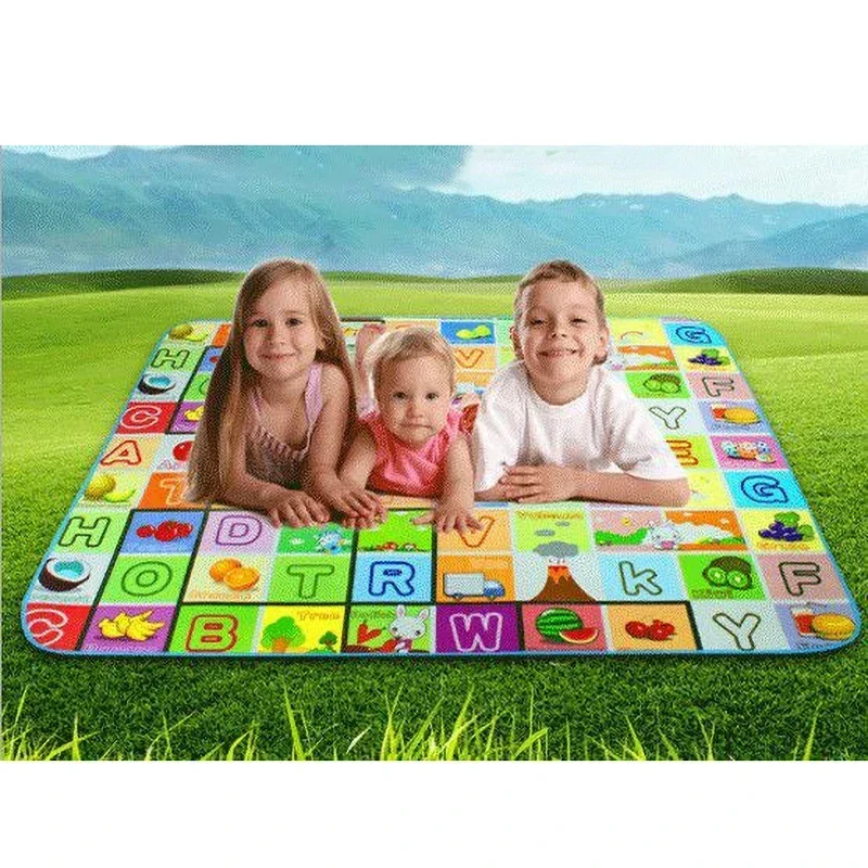 เด็กเล่นเสื่อพรมเด็กกิจกรรมเกม - Kids Outdoor Mat Waterproof บทวิจารณ์และราคา