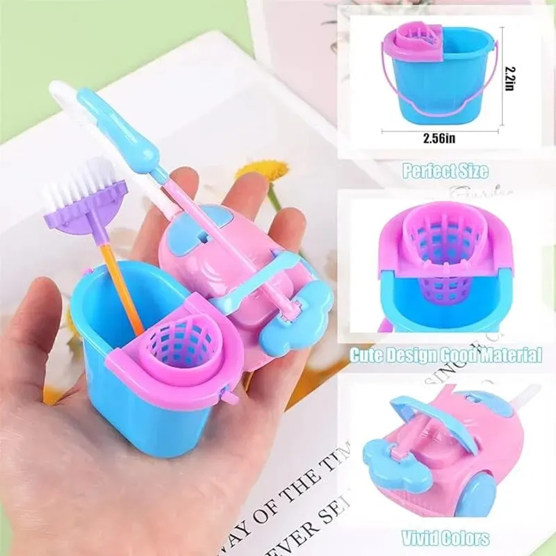 ชุดอุปกรณ์ทำความสะอาดบ้านตุ๊กต - Kids Outdoor Broom บทวิจารณ์และราคา