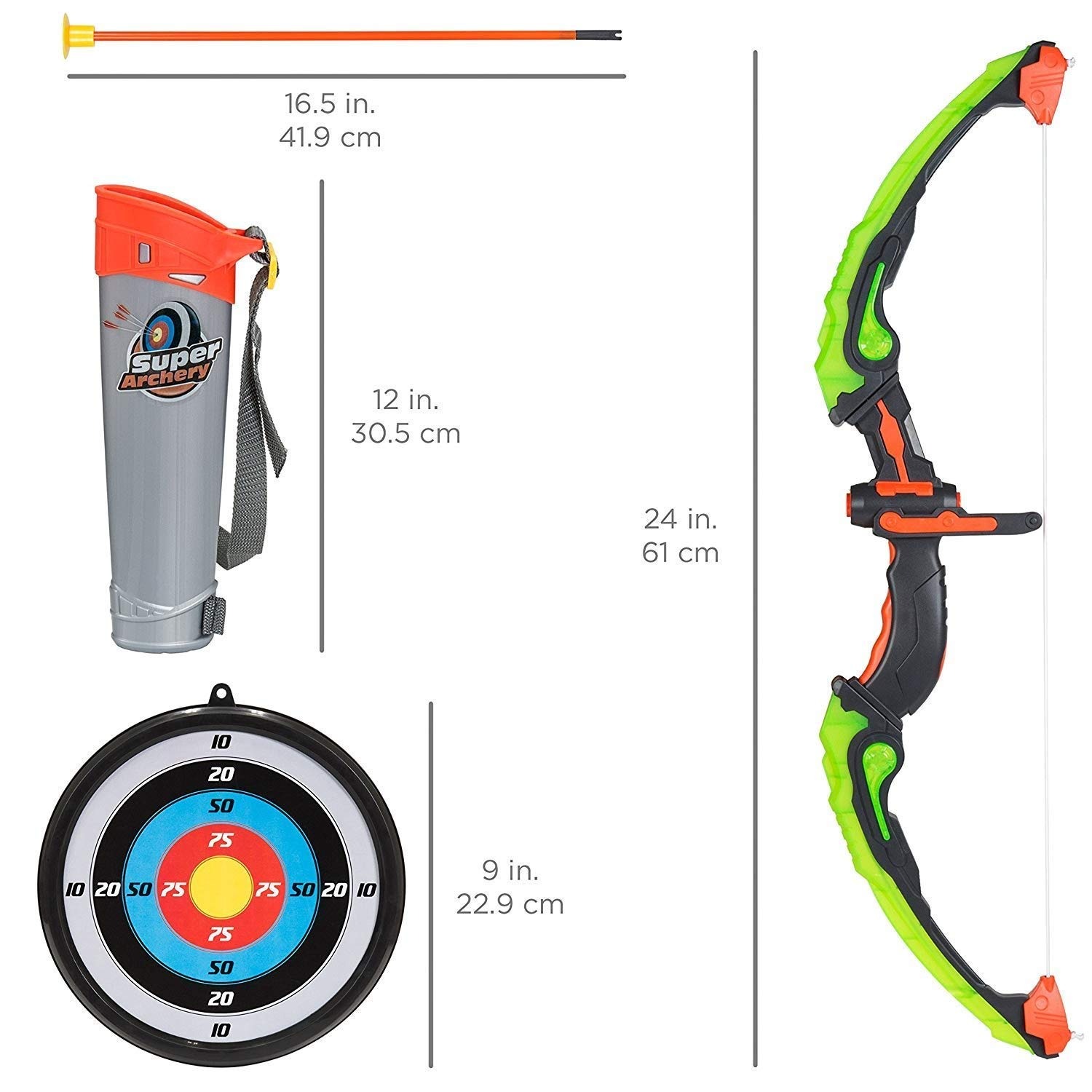 ชุดธนูและลูกศรสำหรับเด็ก เกมยิ - Kids Outdoor Archery Set บทวิจารณ์และราคา