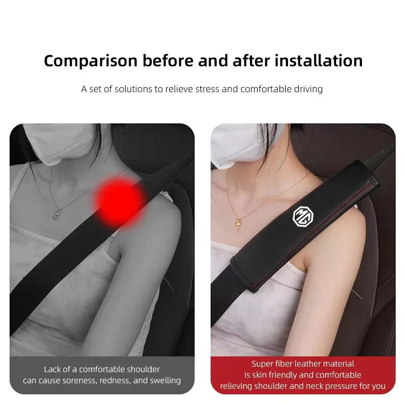 แผ่นรองเข็มขัดนิรภัยในรถยนต์ ส - Swing Seat Belt บทวิจารณ์และราคา