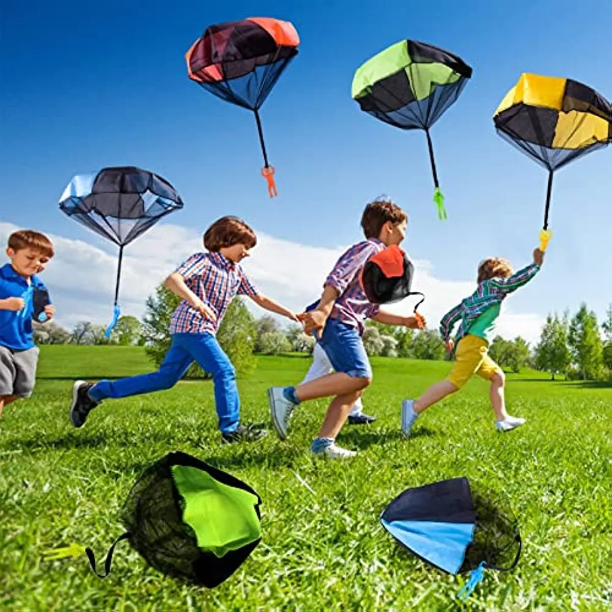 มือโยน MINI ทหาร Camouflag ร่ม - Kids Outdoor Education บทวิจารณ์และราคา