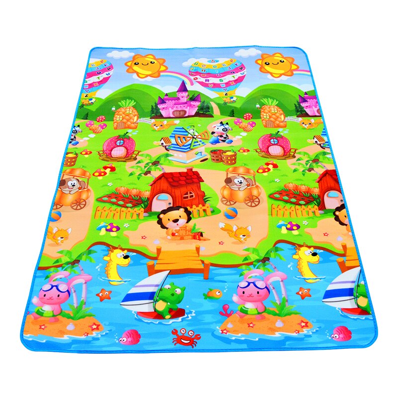 เสื่อสำหรับเด็กพรมรองคลานขนาด1 - Kids Outdoor Mat Waterproof บทวิจารณ์และราคา
