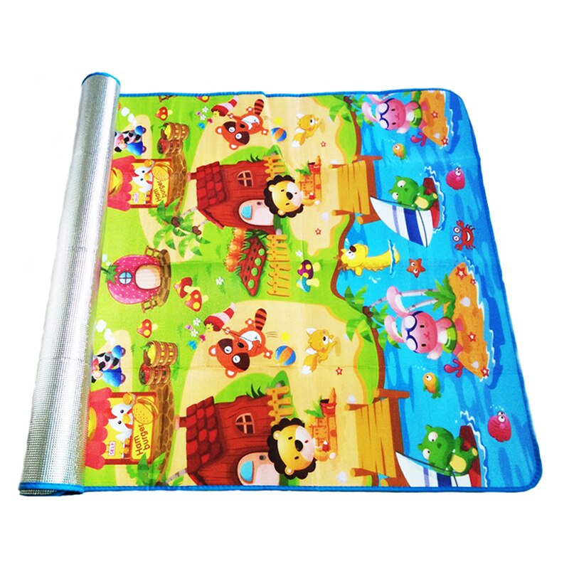 เสื่อสำหรับเด็กพรมรองคลานขนาด1 - Kids Outdoor Mat Waterproof บทวิจารณ์และราคา