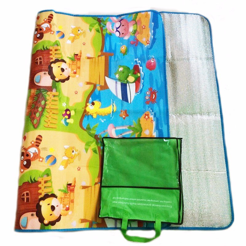เสื่อสำหรับเด็กพรมรองคลานขนาด1 - Kids Outdoor Mat Waterproof บทวิจารณ์และราคา