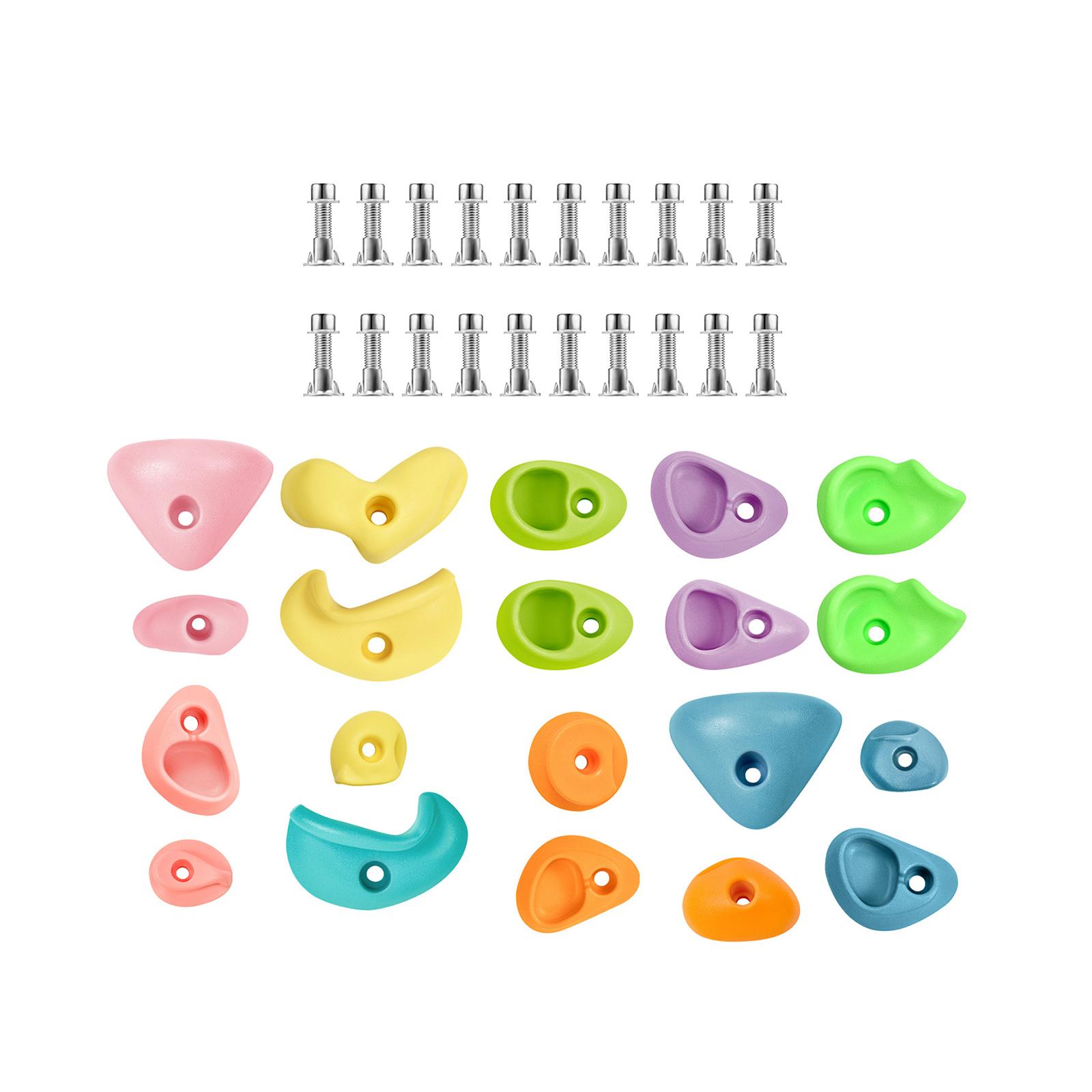 หินปีนป่ายกันลื่น ของเล่นสำหรั - Kids Outdoor Climbing Equipment บทวิจารณ์และราคา