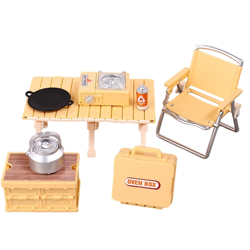 ชุดของเล่นแคมป์ปิ้งขนาดเล็กสำห - Kids Yellow Outdoor Chair บทวิจารณ์และราคา