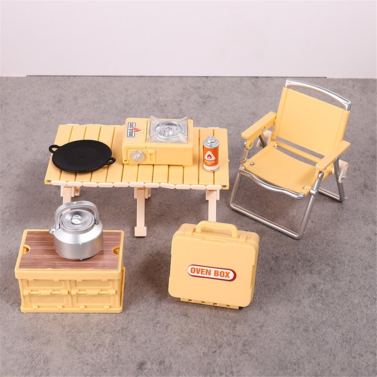 ชุดของเล่นแคมป์ปิ้งขนาดเล็กสำห - Kids Yellow Outdoor Chair บทวิจารณ์และราคา