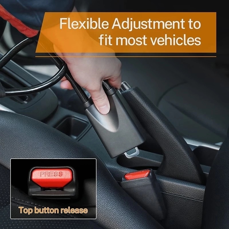 ล็อคพวงมาลัยรถยนต์พร้อมหัวเข็ม - Swing Seat Belt บทวิจารณ์และราคา