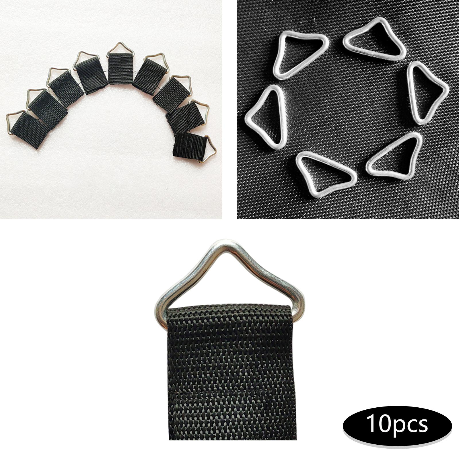 หัวเข็มขัดรูปสามเหลี่ยม 10 ชิ้ - Mini Trampoline Spring บทวิจารณ์และราคา