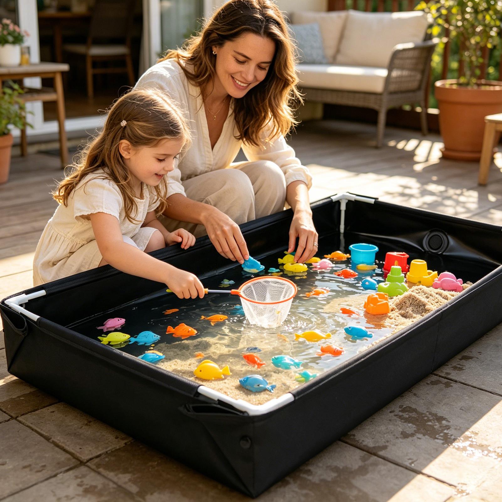 สระน้ำกลางแจ้งสำหรับเล่นน้ำและ - Kids Outdoor Education บทวิจารณ์และราคา
