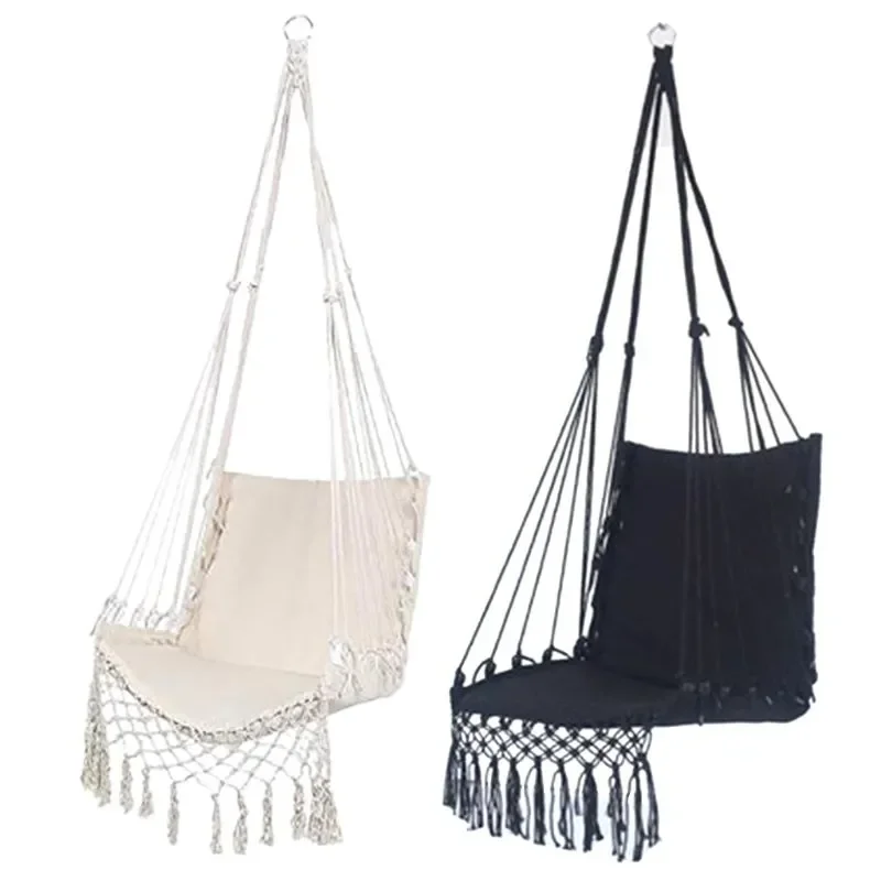 เปลญวนสำหรับใช้ในร่มและกลางแจ้ - Kids Outdoor Hanging Chair บทวิจารณ์และราคา