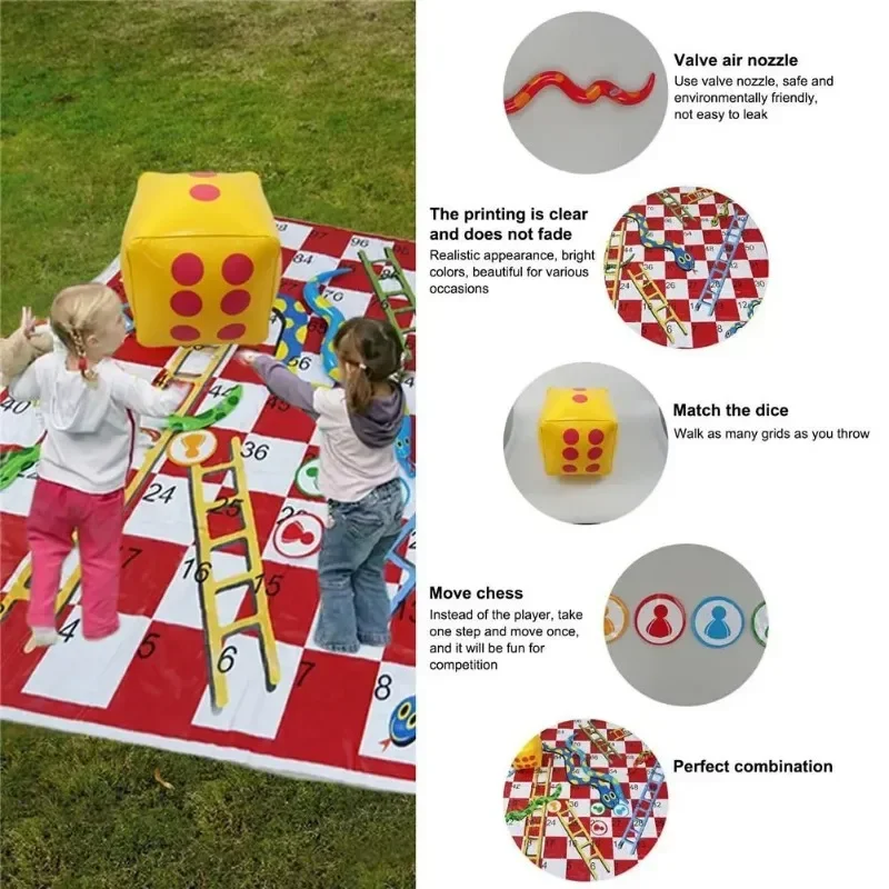 แผ่นรองเล่นเกมส์บันไดงูกันน้ำแ - Kids Outdoor Mat Waterproof บทวิจารณ์และราคา