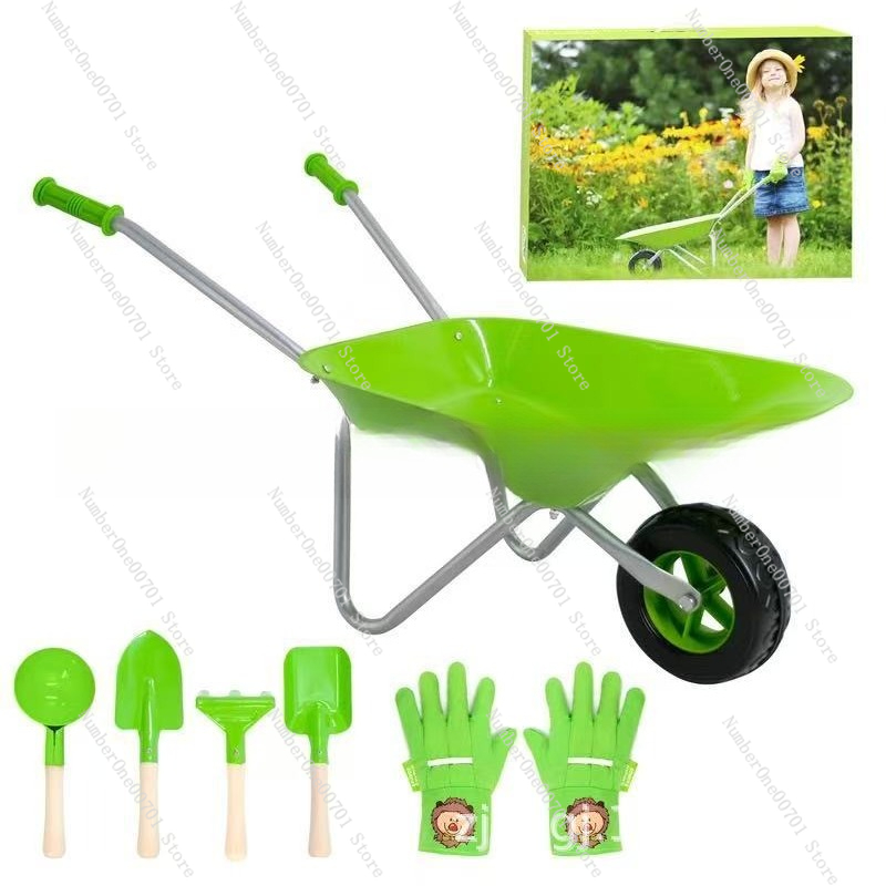 รถเข็นเด็กเล่นกลางแจ้ง สีเขียว - Kids Outdoor Activity Set บทวิจารณ์และราคา