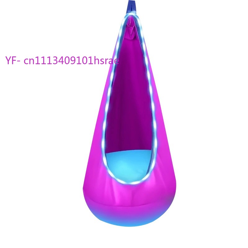 เปลญวนเป่าลม LED เรืองแสง พกพา - Kids Outdoor Hanging Chair บทวิจารณ์และราคา
