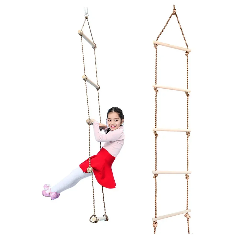บันไดเชือกปีนป่ายสำหรับเด็ก วั - Kids Outdoor Swing And Slide บทวิจารณ์และราคา