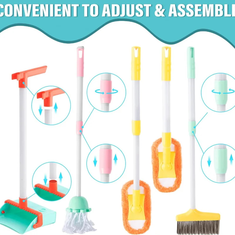 ชุดทำความสะอาดสำหรับเด็ก 16 ชิ - Kids Outdoor Broom บทวิจารณ์และราคา