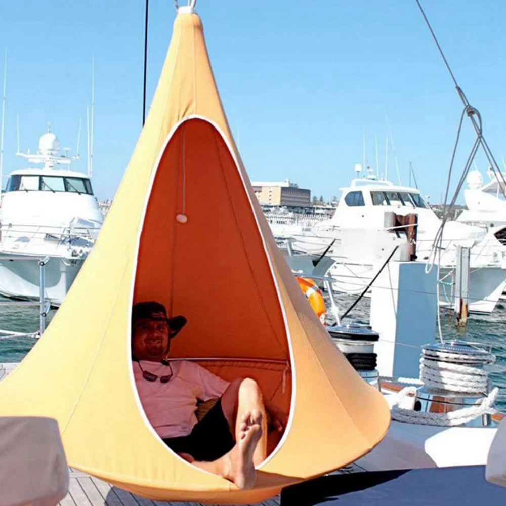 เด็ก Swing สวนกลางแจ้ง Camp Ha - Kids Outdoor Hanging Chair บทวิจารณ์และราคา