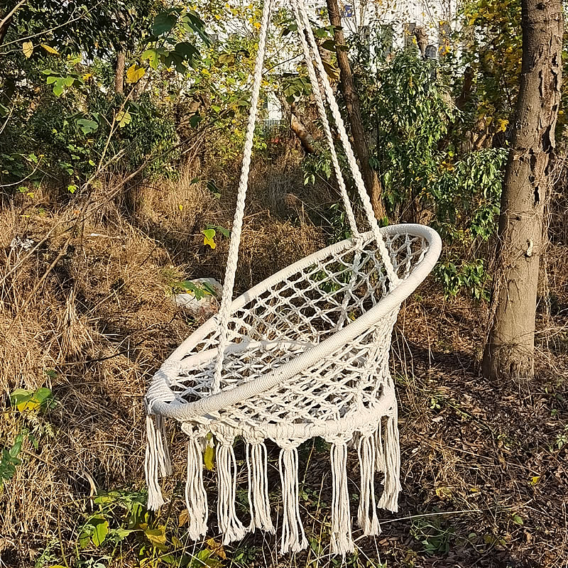 2025 Nordic Garden Handmade ถั - Kids Outdoor Hanging Chair บทวิจารณ์และราคา