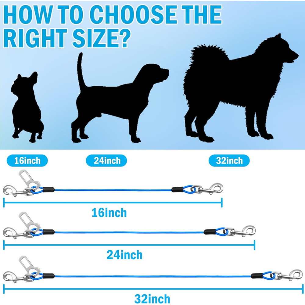 สายรัดนิรภัยสำหรับสุนัขแบบกันก - Swing Seat Belt บทวิจารณ์และราคา