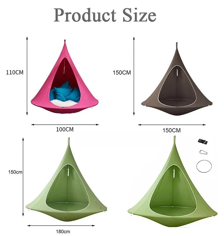 เต็นท์แขวนสำหรับเด็กและผู้ใหญ่ - Kids Outdoor Hanging Chair บทวิจารณ์และราคา