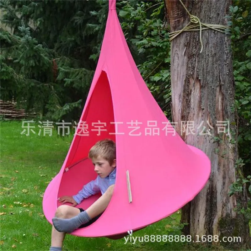 เก้าอี้แขวนแบบเต็นท์ติดต้นไม้ส - Kids Outdoor Hanging Chair บทวิจารณ์และราคา