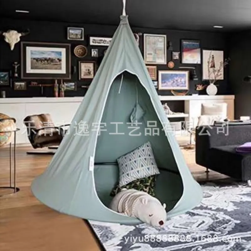 เก้าอี้แขวนแบบเต็นท์ติดต้นไม้ส - Kids Outdoor Hanging Chair บทวิจารณ์และราคา